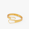 Brackish Alexis Bezel Hinge Cuff