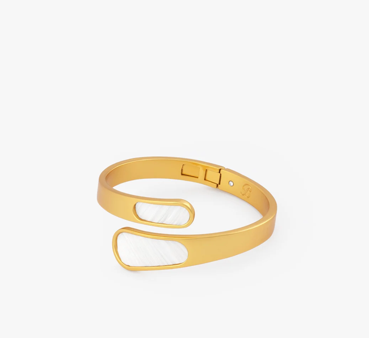 Brackish Alexis Bezel Hinge Cuff