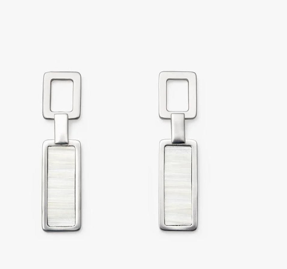 Brackish Lightbourne Cay Drop Earring Silver