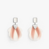 Brackish Tarpum Bay Statement Earring In Siver