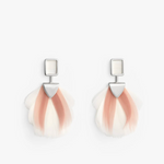 Brackish Tarpum Bay Statement Earring In Siver