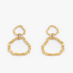 Brackish Ansonborough Gold Plated Drop Earring