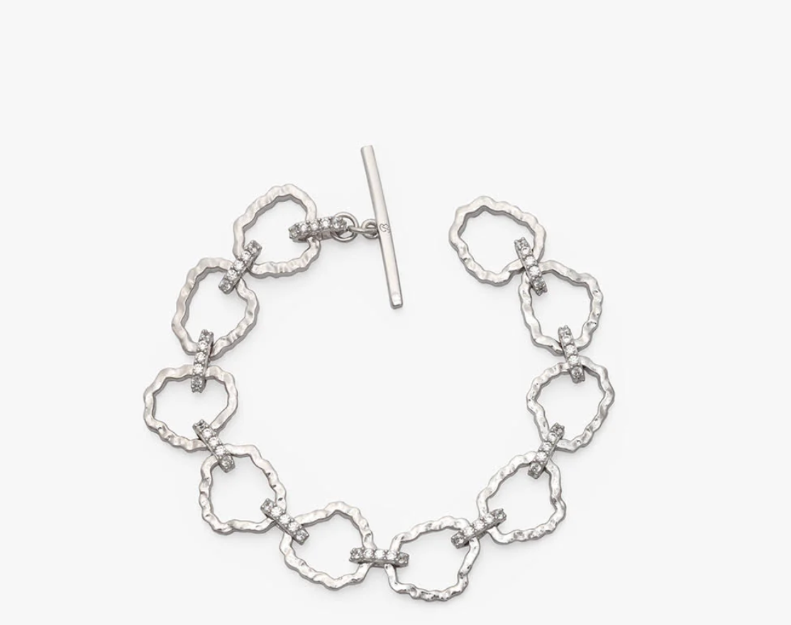 Brackish Radcliffeborough Rhodium Plated Bracelet