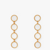 Brackish Amy Multi-Bezel Drop Earring