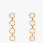 Brackish Amy Multi-Bezel Drop Earring