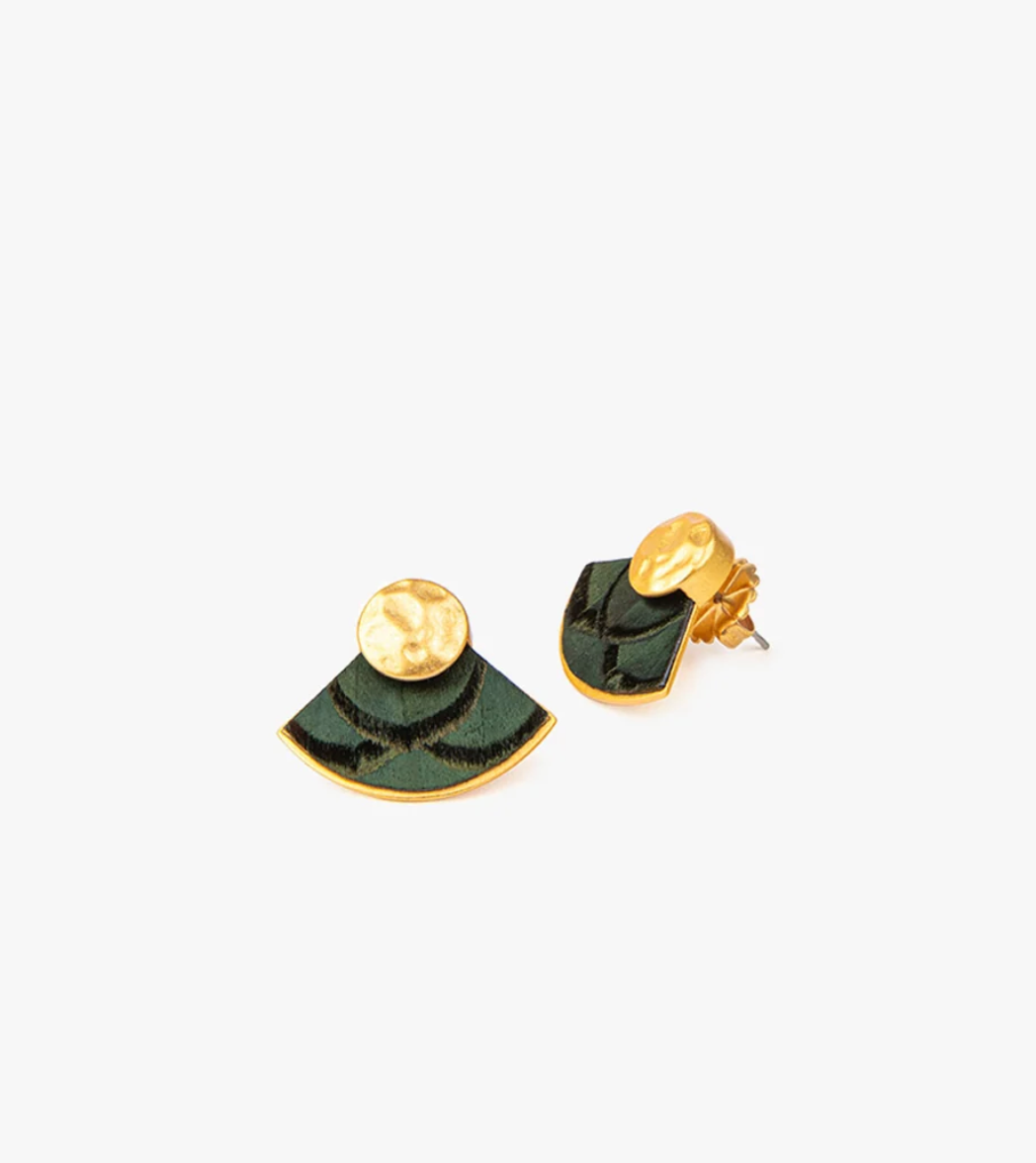 Brackish Cam Stud Earrings