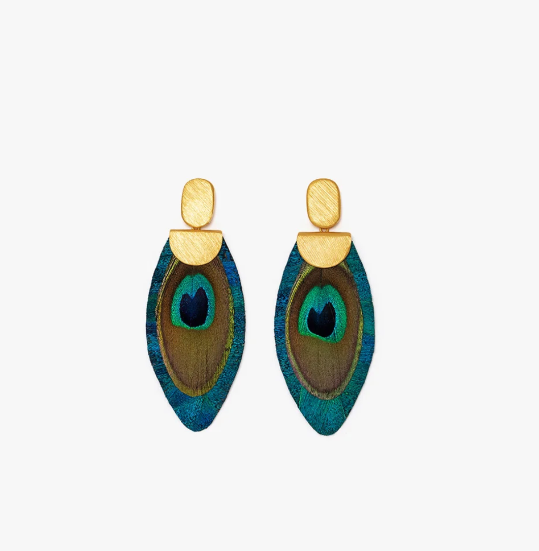 Brackish Nikko Blue Drop Earring