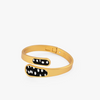 Brackish Victoria Bezel Hinge Cuff