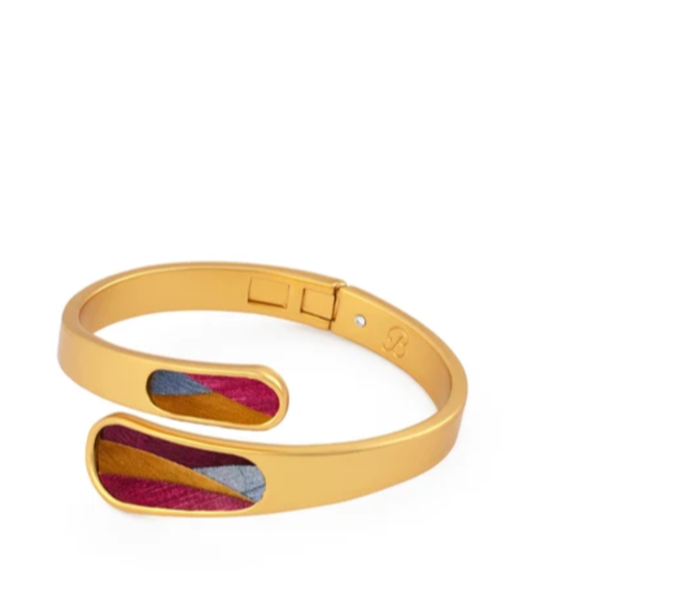 Brackish Lucy Bezel Hinge Cuff