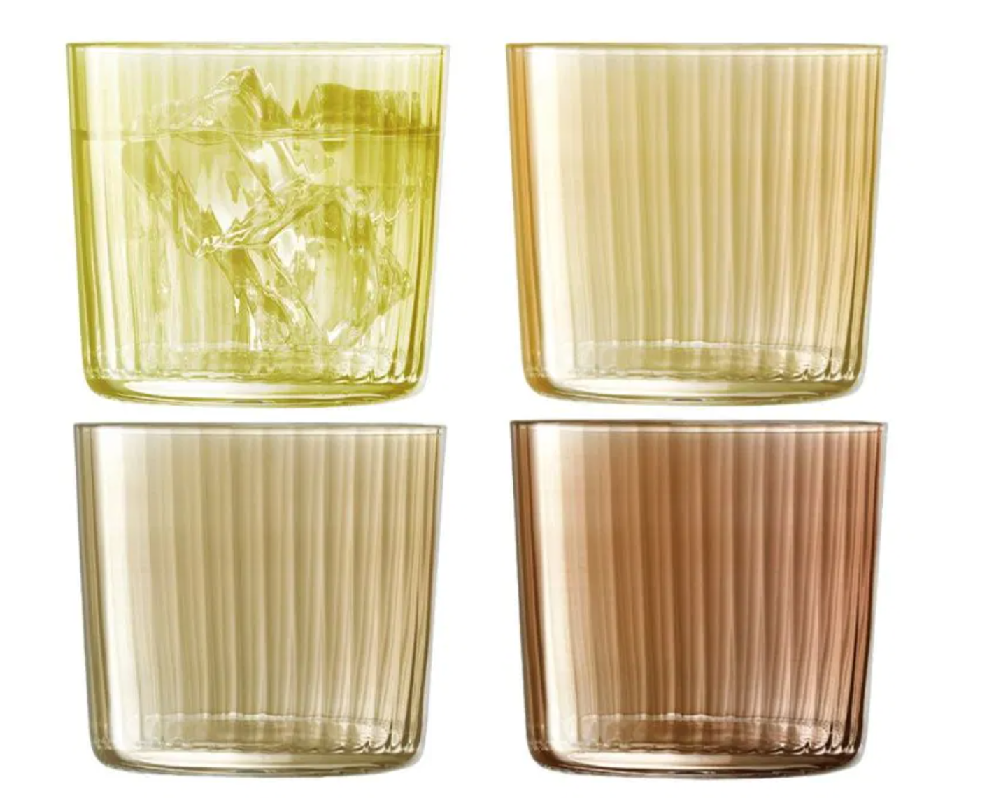 LSA Gem Tumbler Set of 4 (Multiple Colors)