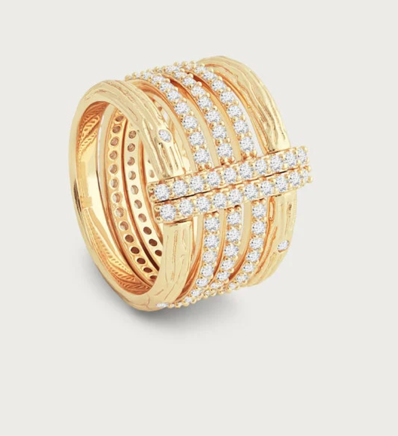 Anabel Aram Enchanted Forest Multi Stack Ring