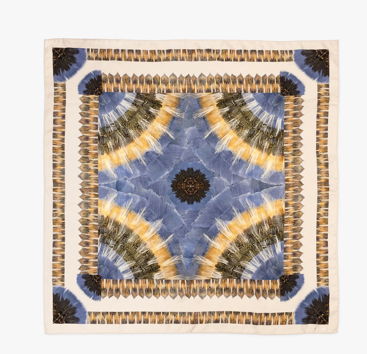 Brackish Covey Silk Scarf
