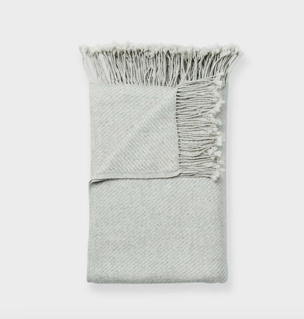 The Susan Wool Throw (Multiple Colors)