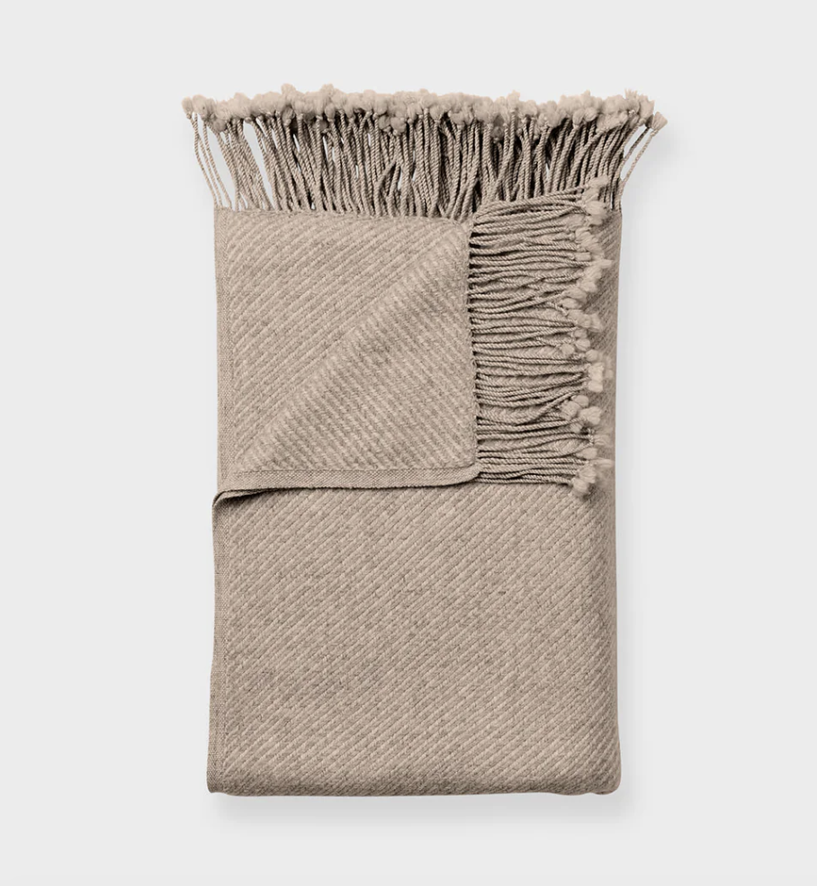 The Susan Wool Throw (Multiple Colors)