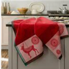Le Jacquard Francais D'Etoiles Red Tea Towel