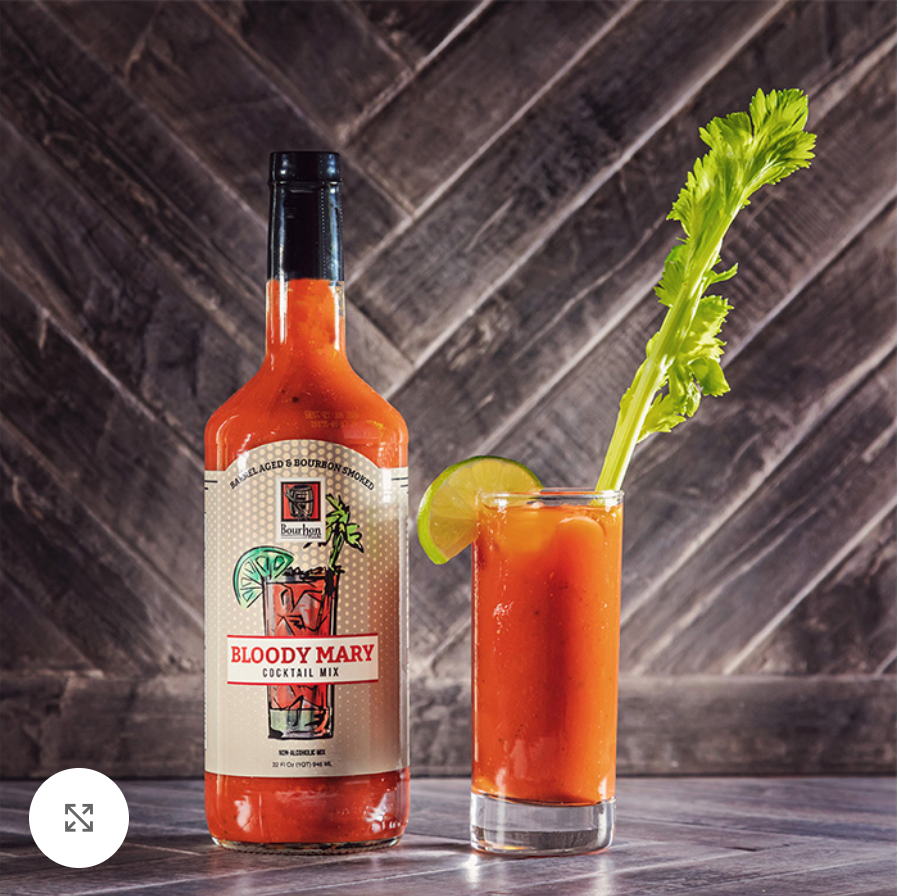 Barrel Aged and Bourbon Smoked Bloody Mary Mix