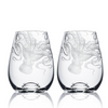 Lucy Stemless Wine Glasses S/2