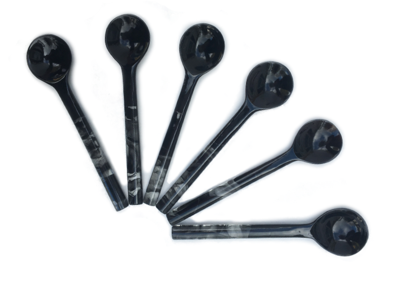 Lily Juliet Charcoal Sorbet Spoons - Thumbnail 4