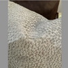 Palecek Pillow Velvet Raised Silver Pearls Down
