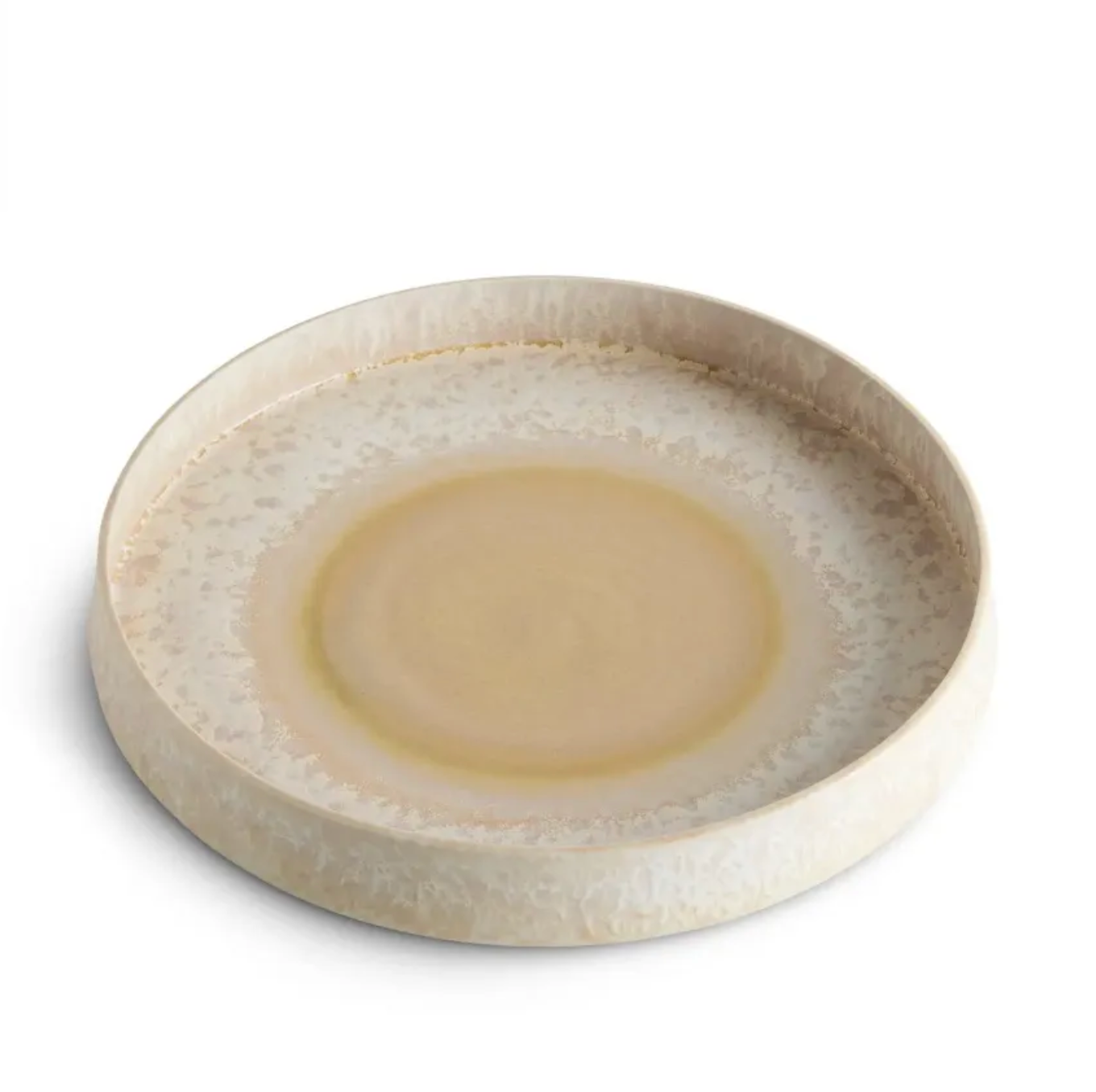 Terra Round Platter Dusty Rose (Large)