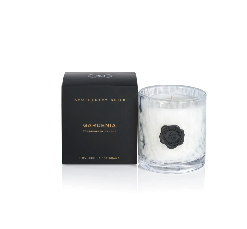 Apothecary Guild  Opal Glass Mini Candle Gardenia