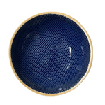 Terrafirma Soup Bowl in Honeycomb Cobalt