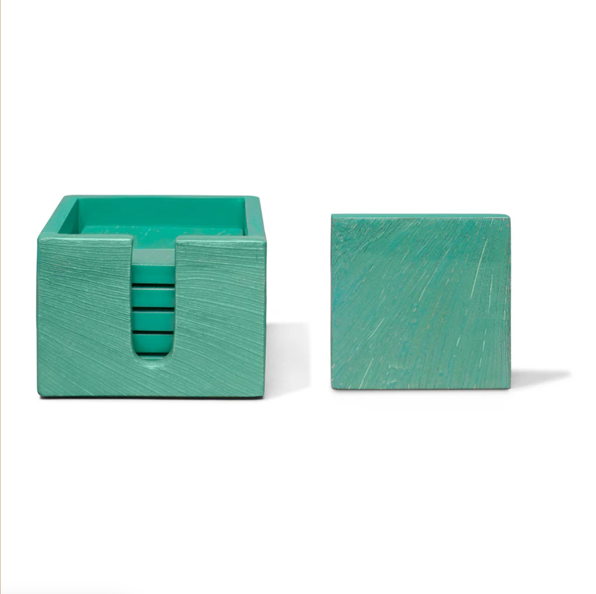 Ladorada Aquamarine Maize Boxed Coaster Set