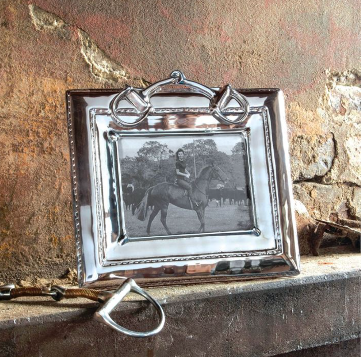Beatriz Ball Western Equestrian Snaffle Bit Frame