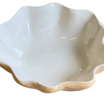 Terrafirma Gourd Dip Bowl in Ivory