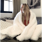 Angel Plush Blanket Big (3 Colors)