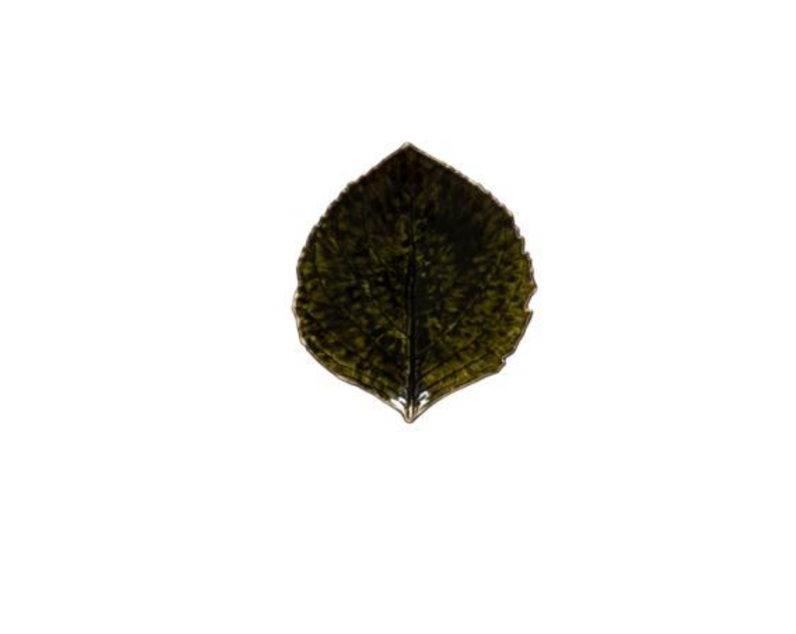 Hydrangea Leaf Platter 9" (2 Colors)