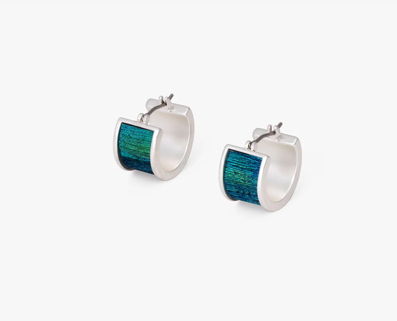 Brackish Eleuthera Two-Piece Hoop Silver