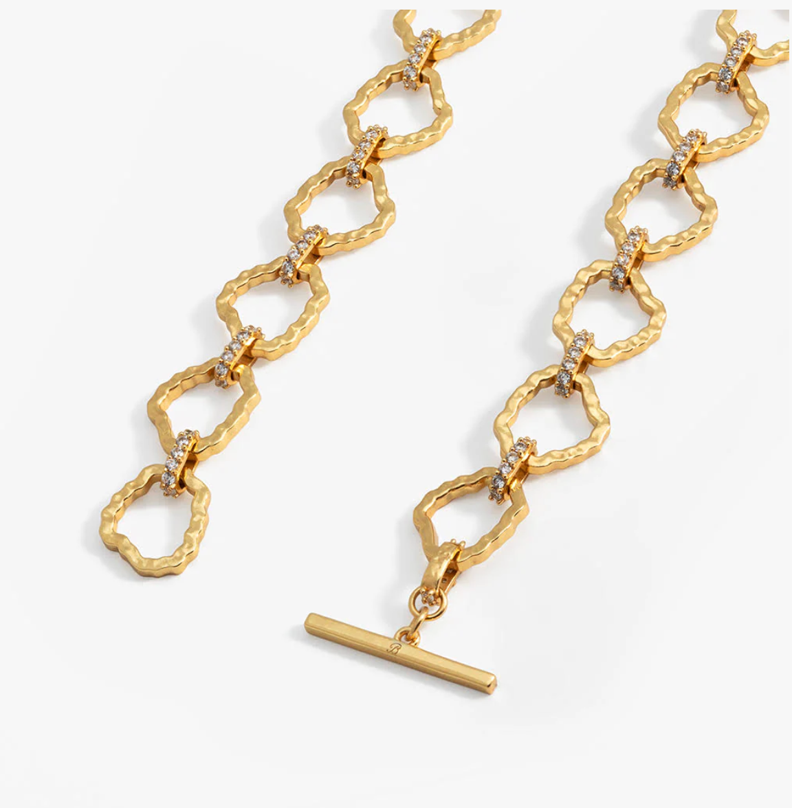 Brackish Radcliffeborough Gold Plated Bracelet