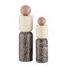 Moreno Marble Objects Set of 2