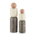 Moreno Marble Objects Set of 2