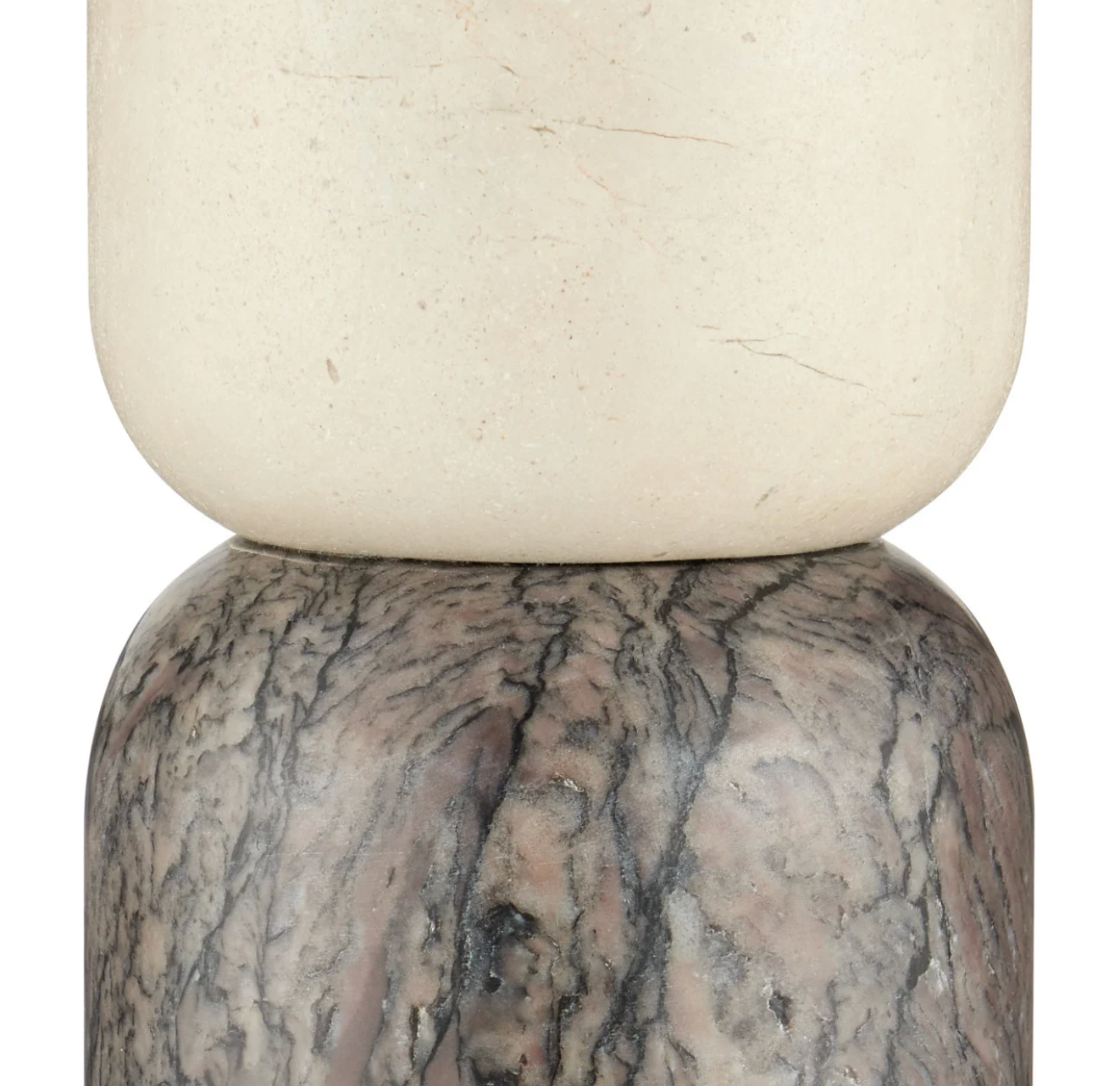 Moreno Marble Objects Set of 2