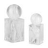 Nova White Objects Set of 2