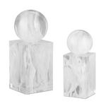 Nova White Objects Set of 2