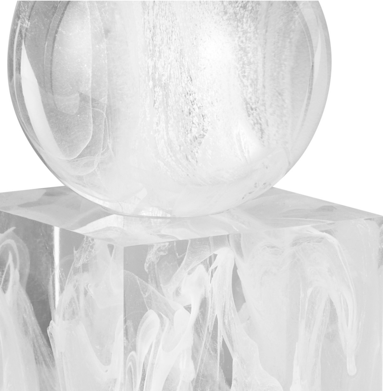 Nova White Objects Set of 2