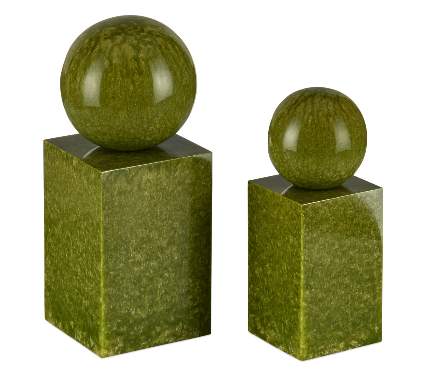 Nova Green Objects Set of 2
