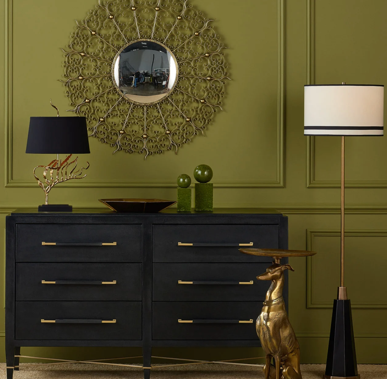 Nova Green Objects Set of 2