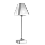 Godabout Nickel Cordless Table Lamp