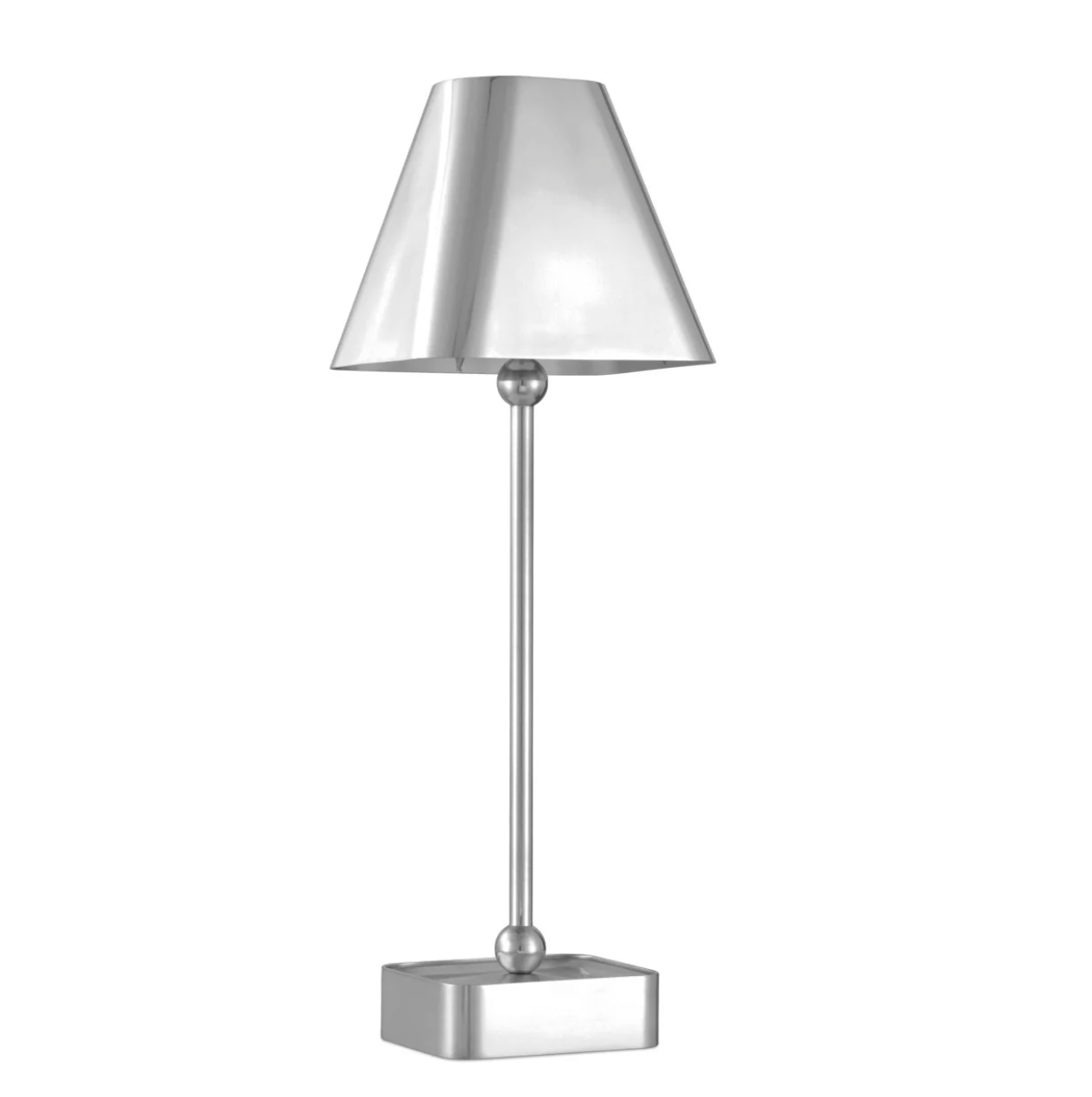 Godabout Nickel Cordless Table Lamp
