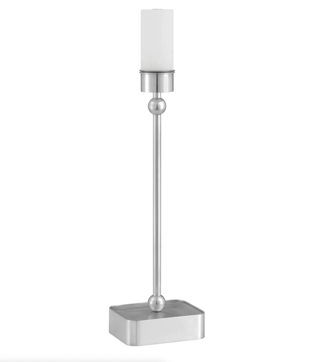 Godabout Nickel Cordless Table Lamp