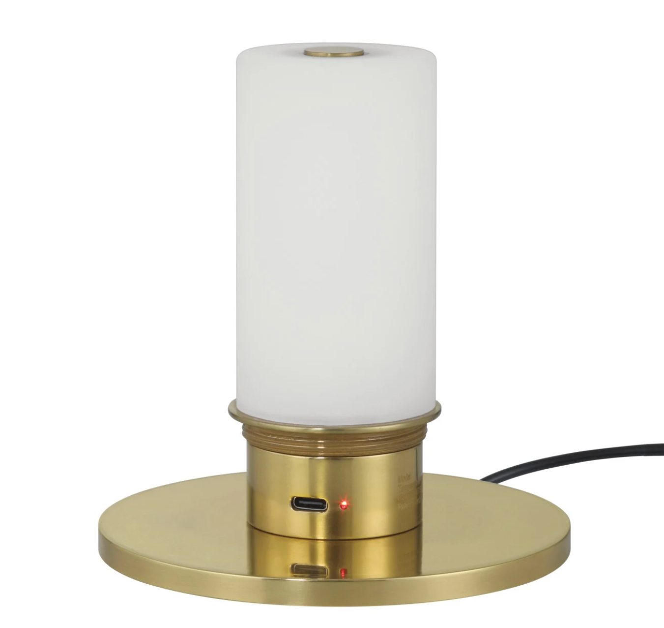 Godabout Brass Cordless Table Lamp