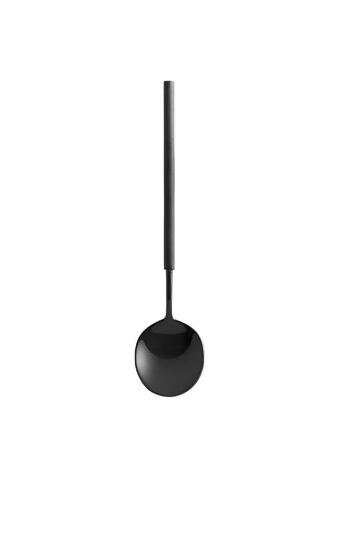 Vista Alegre Domo Matt Black Tea Spoon (Sold Individully)