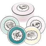 Vista Alegre Herbariae Coasters S/4
