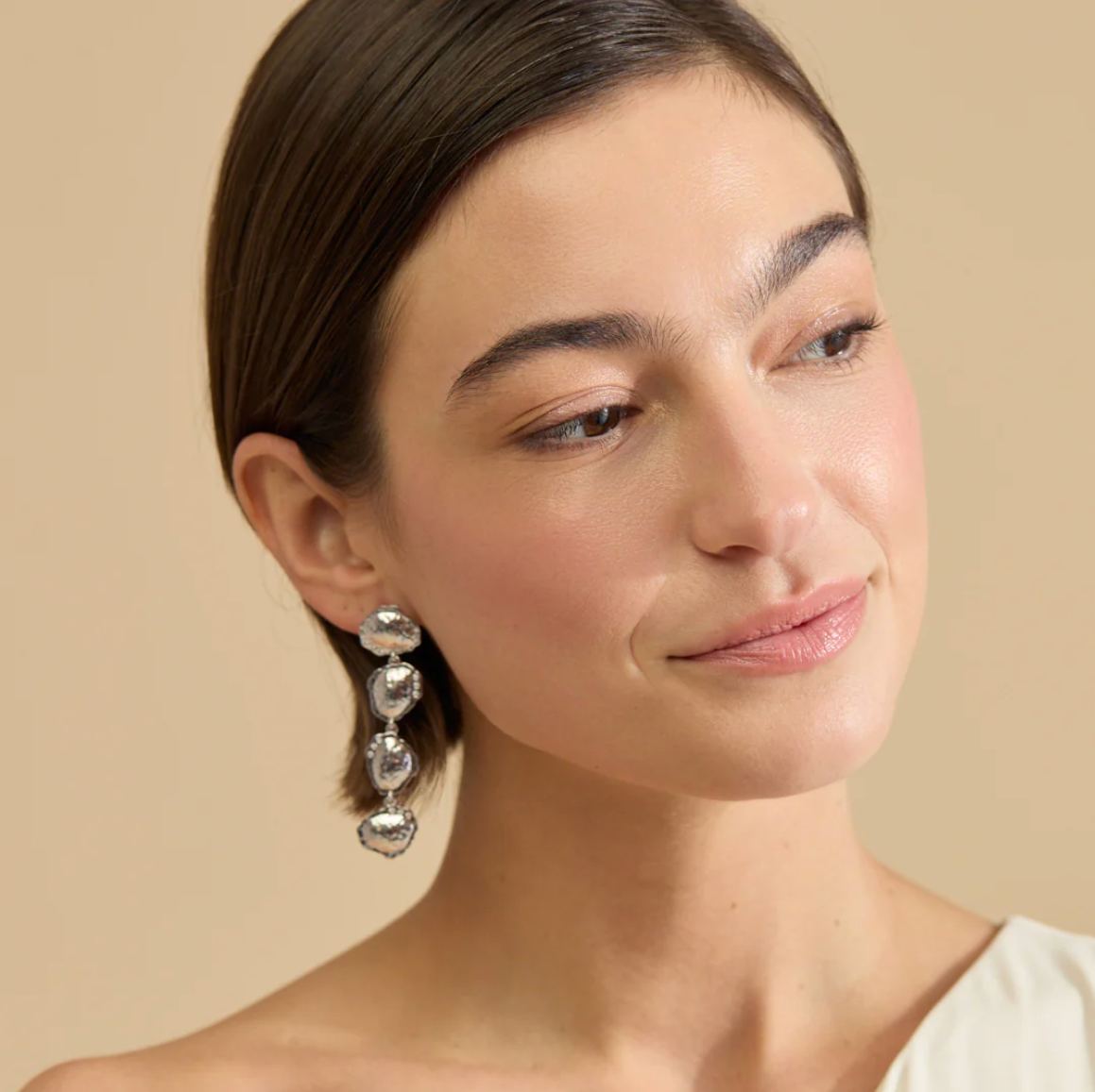 Brackish French Quarter Drop Earring in Silver