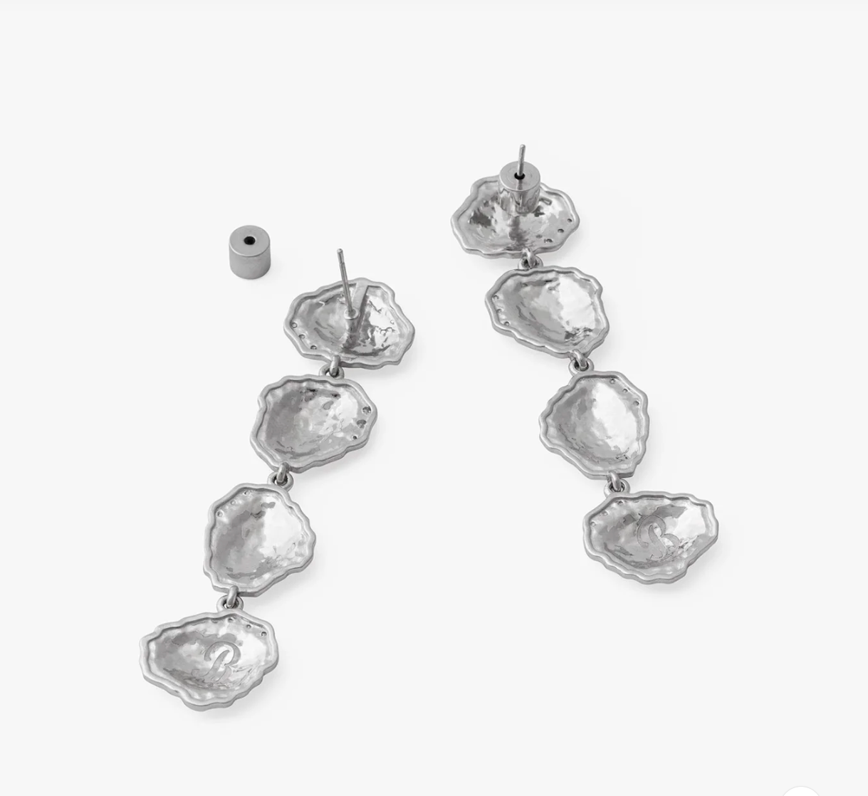 Brackish French Quarter Drop Earring in Silver