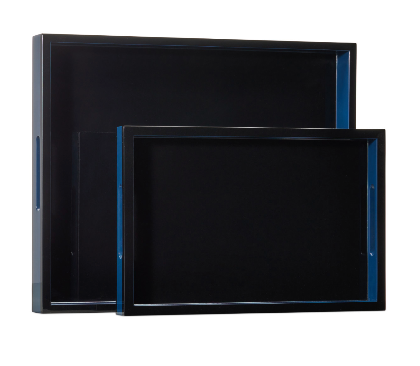 Navy Lacquer Tray (2 Sizes)